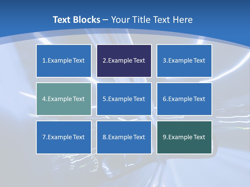 Transport Perspective Accelerated PowerPoint Template