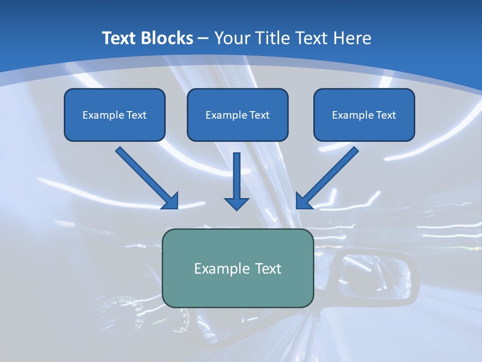 Transport Perspective Accelerated PowerPoint Template