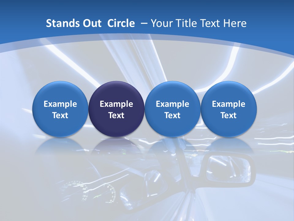 Transport Perspective Accelerated PowerPoint Template