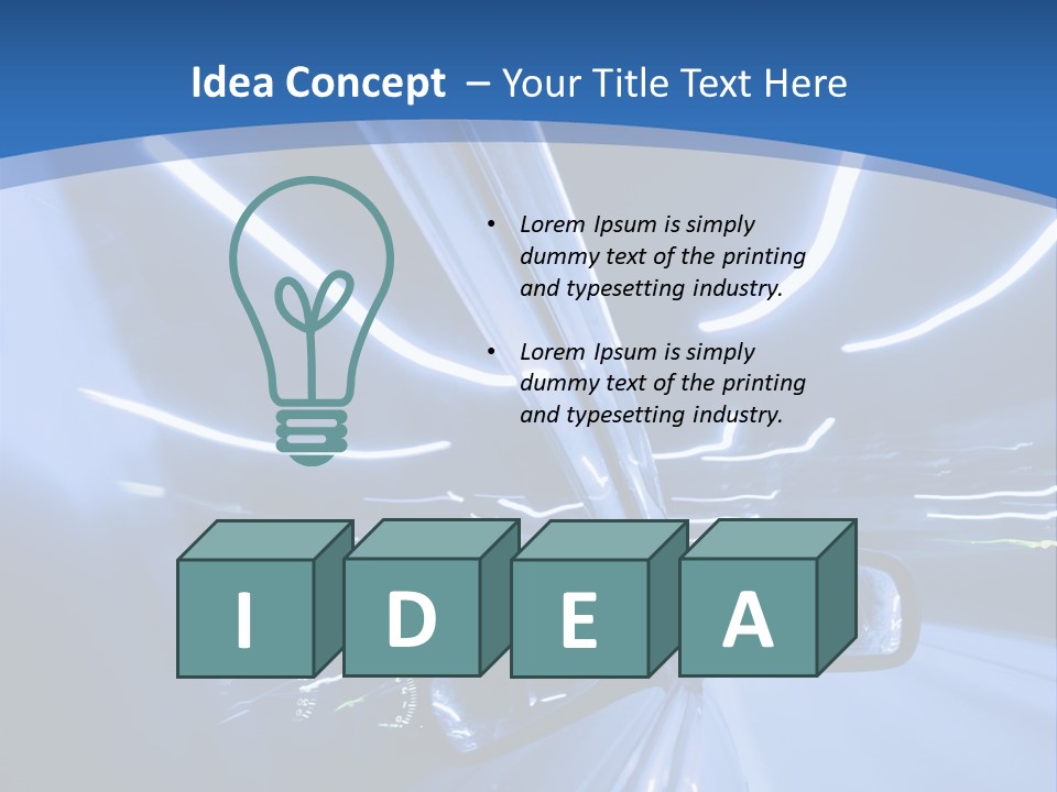 Transport Perspective Accelerated PowerPoint Template