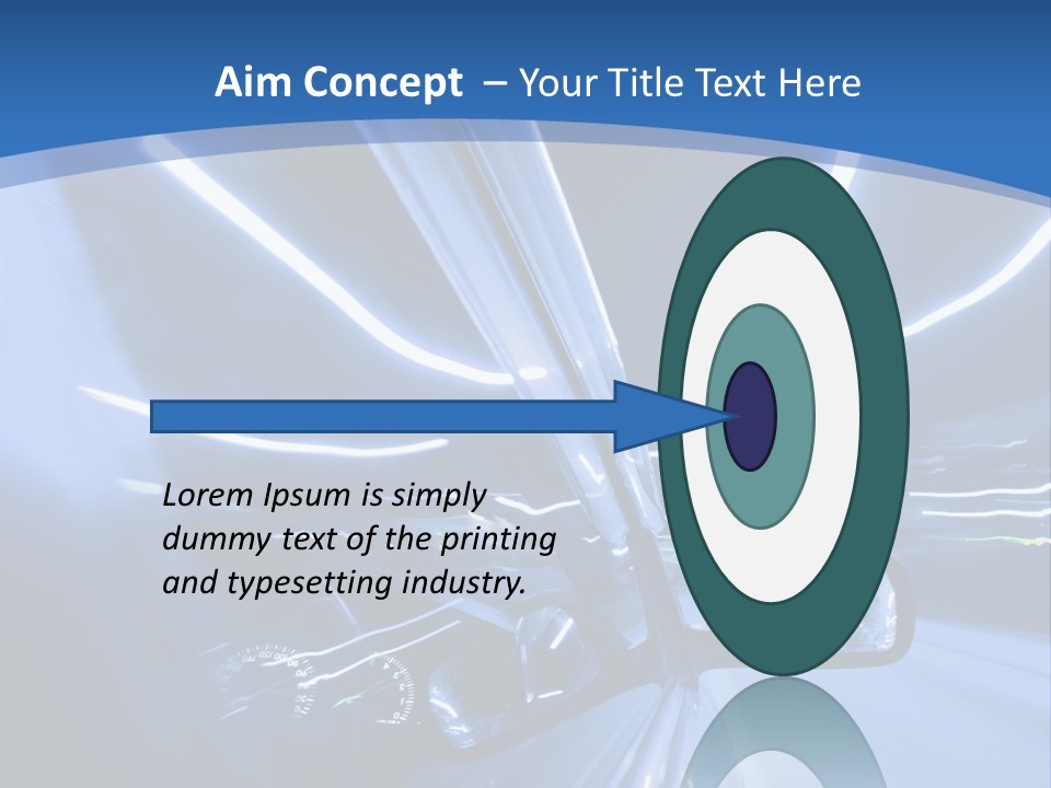 Transport Perspective Accelerated PowerPoint Template