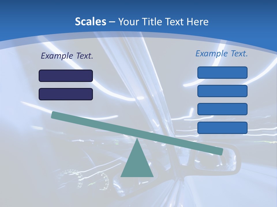 Transport Perspective Accelerated PowerPoint Template