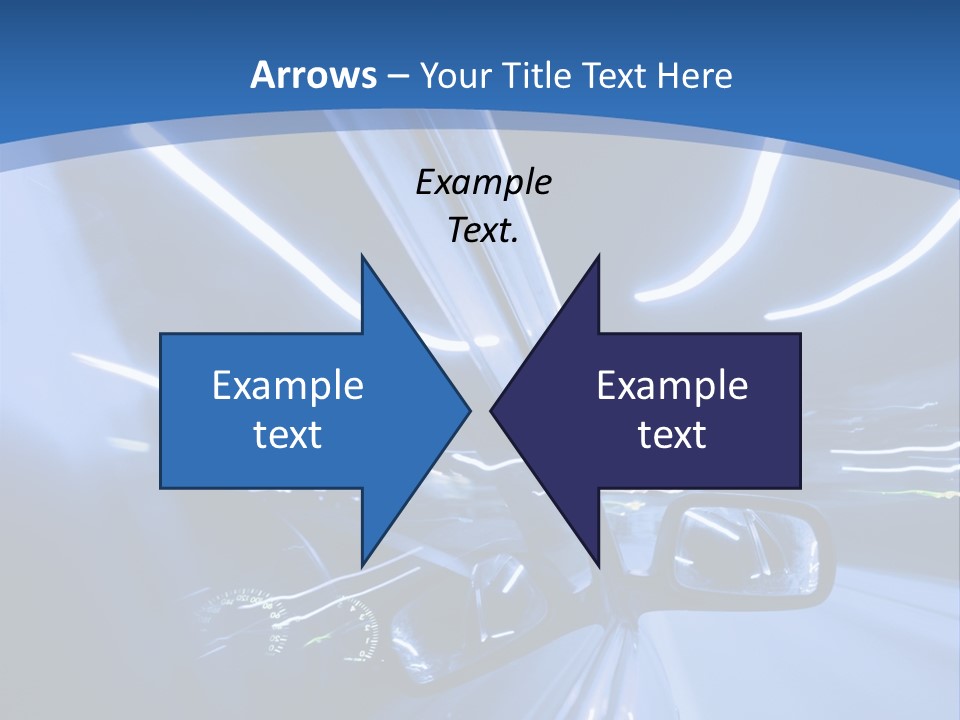 Transport Perspective Accelerated PowerPoint Template