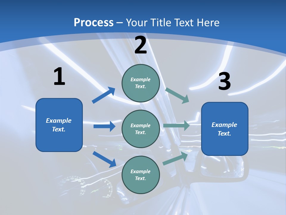 Transport Perspective Accelerated PowerPoint Template