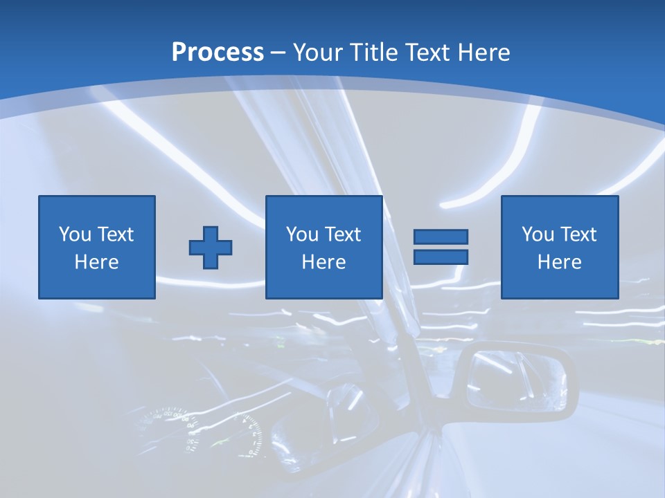 Transport Perspective Accelerated PowerPoint Template