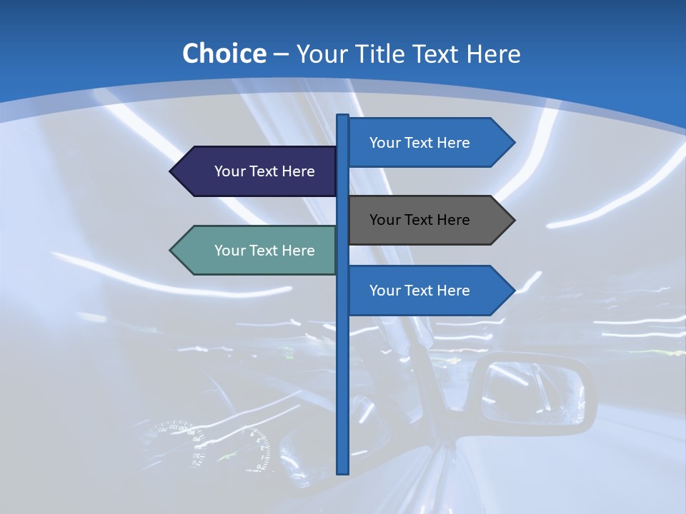 Transport Perspective Accelerated PowerPoint Template