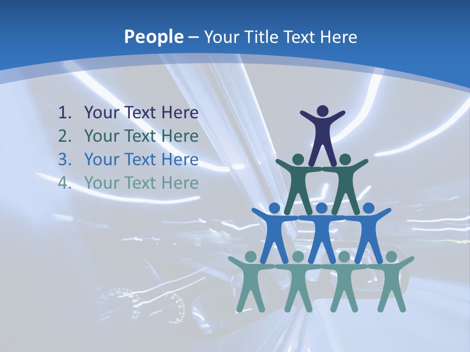 Transport Perspective Accelerated PowerPoint Template