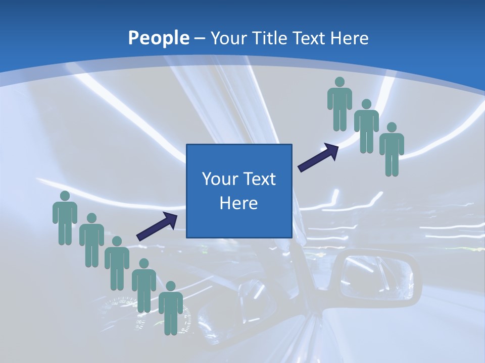 Transport Perspective Accelerated PowerPoint Template
