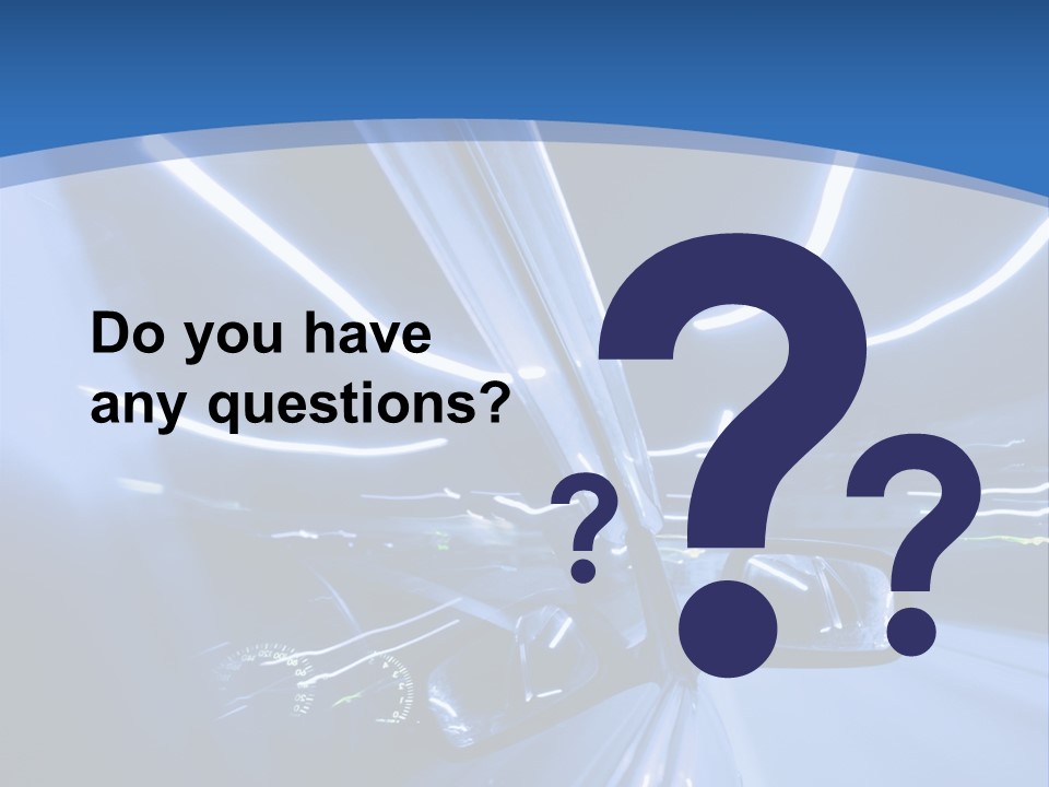 Transport Perspective Accelerated PowerPoint Template