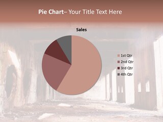 Decay Building Glass PowerPoint Template