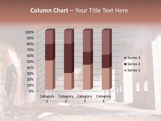 Decay Building Glass PowerPoint Template