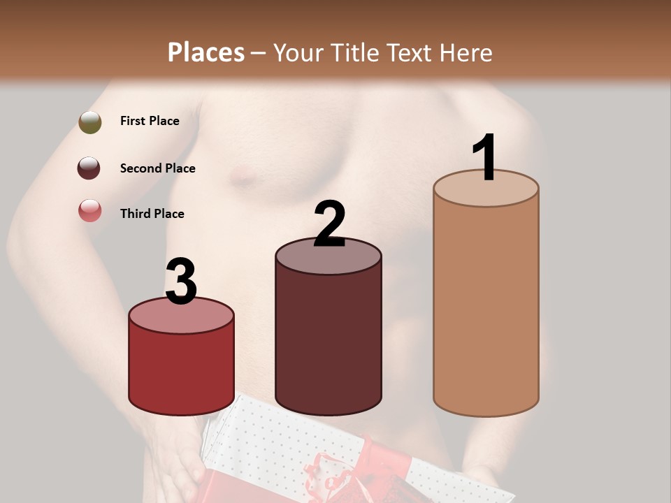 Love Athlete Handsome PowerPoint Template