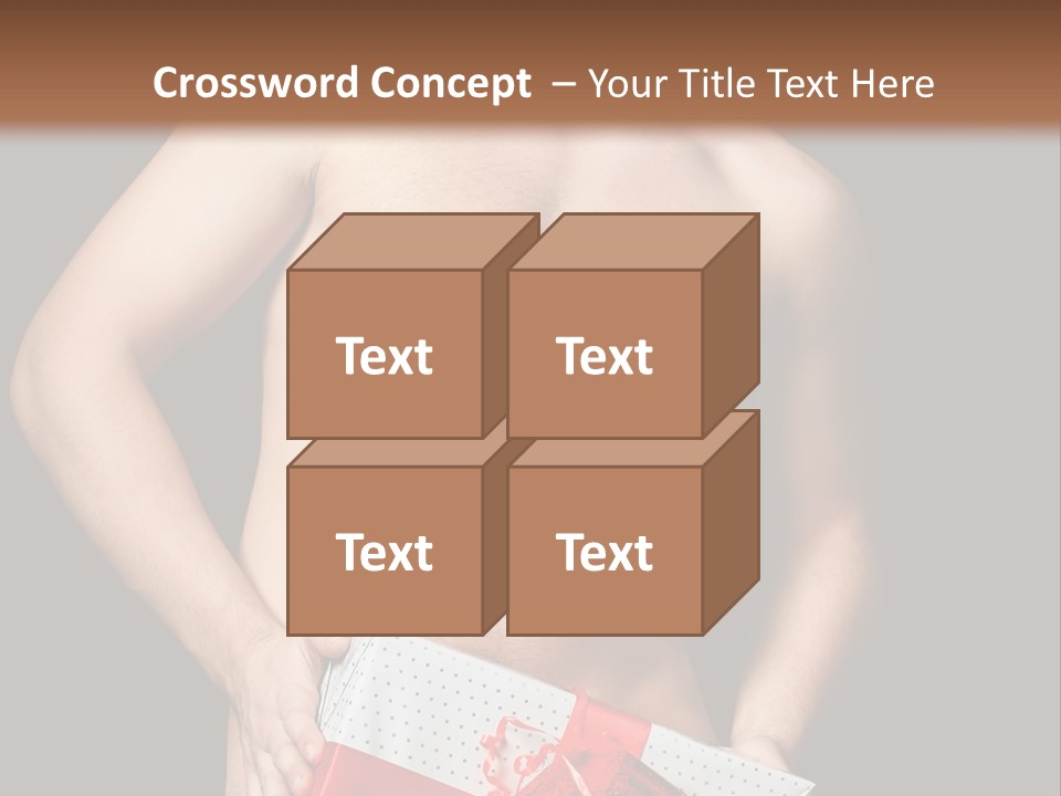 Love Athlete Handsome PowerPoint Template