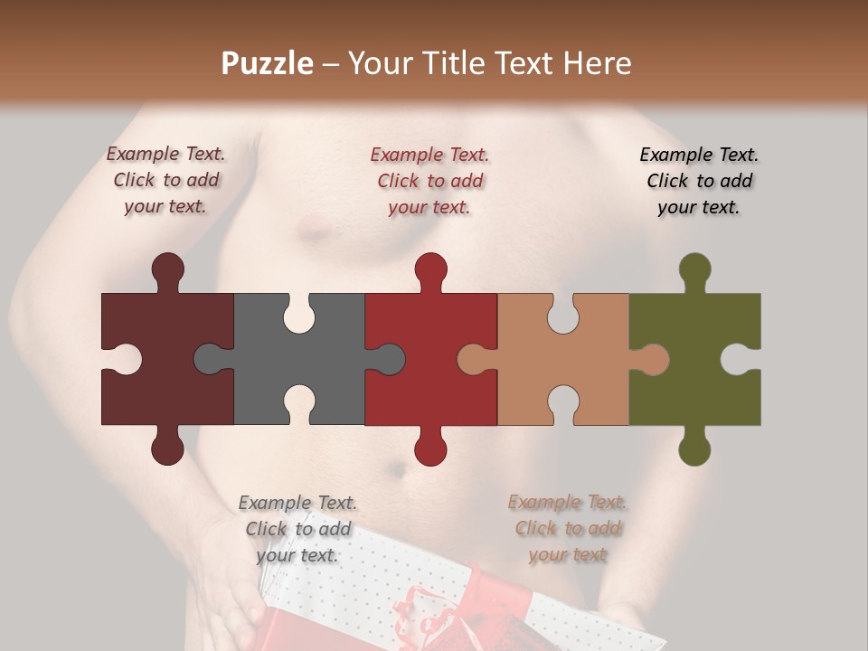 Love Athlete Handsome PowerPoint Template