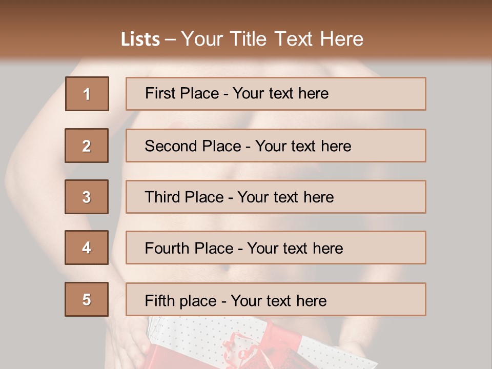 Love Athlete Handsome PowerPoint Template