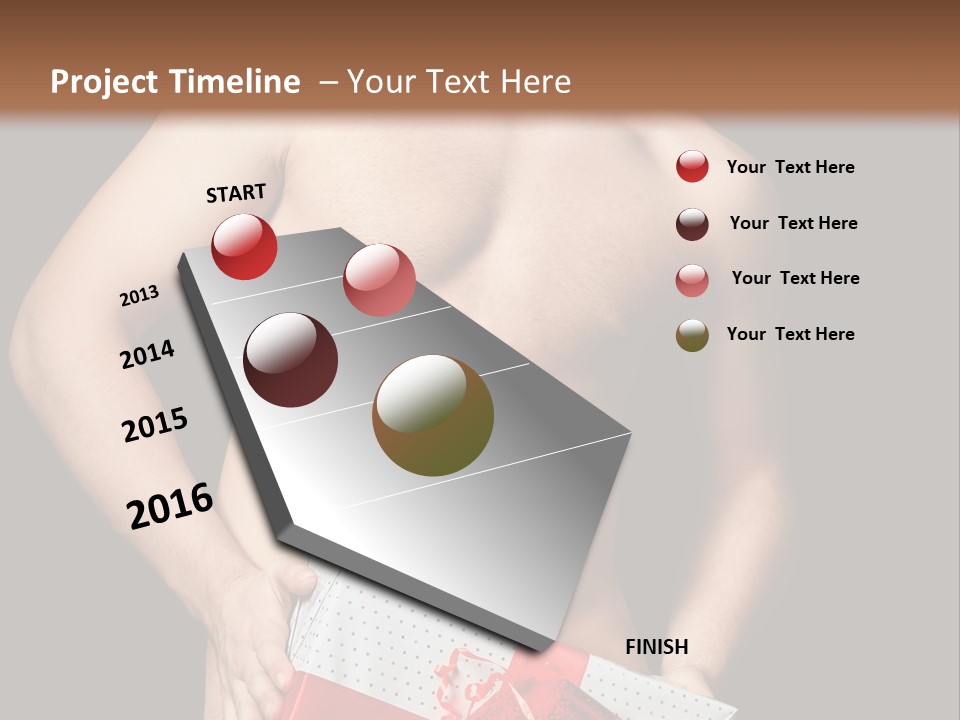 Love Athlete Handsome PowerPoint Template