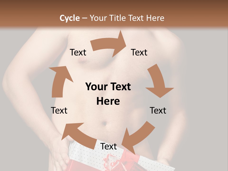 Love Athlete Handsome PowerPoint Template