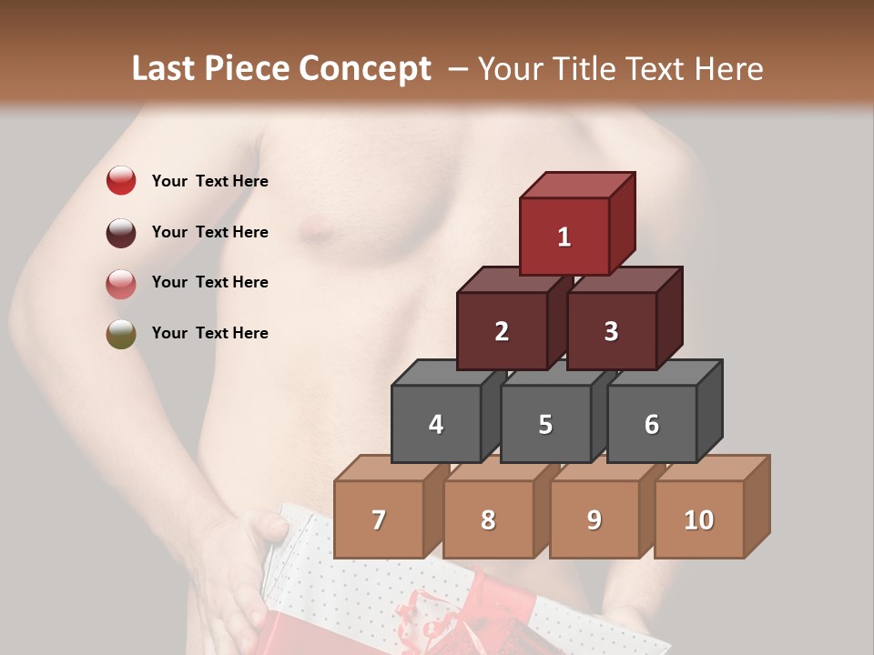 Love Athlete Handsome PowerPoint Template