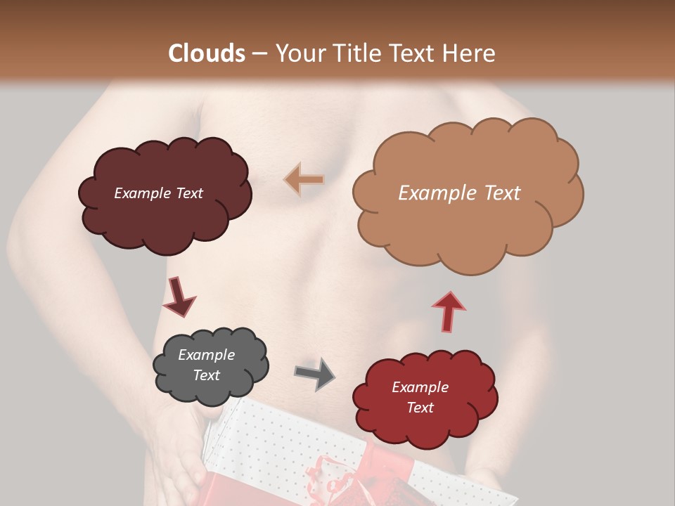 Love Athlete Handsome PowerPoint Template