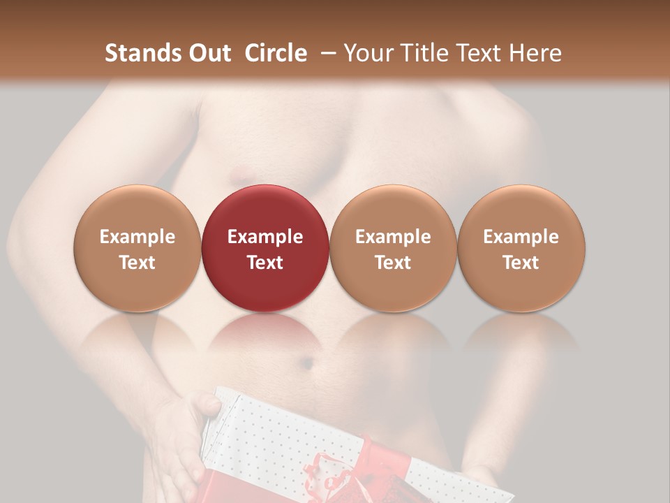 Love Athlete Handsome PowerPoint Template