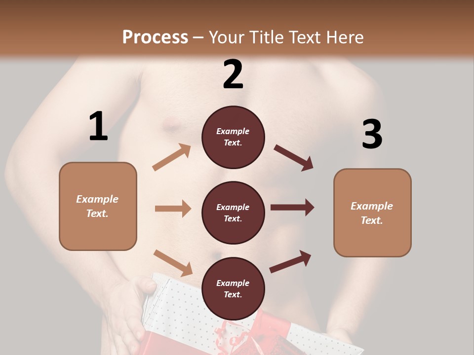 Love Athlete Handsome PowerPoint Template