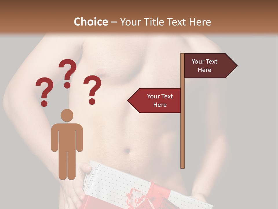 Love Athlete Handsome PowerPoint Template