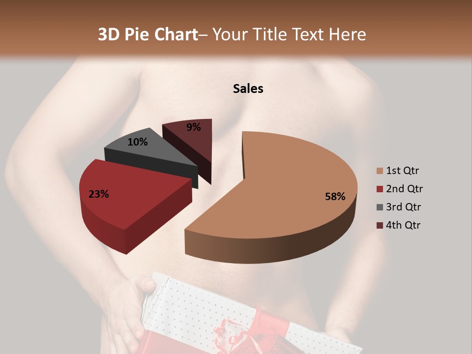 Love Athlete Handsome PowerPoint Template