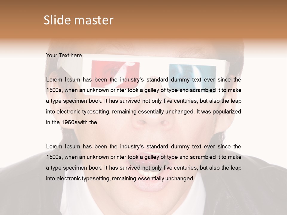 Spectator Expressive Fun PowerPoint Template