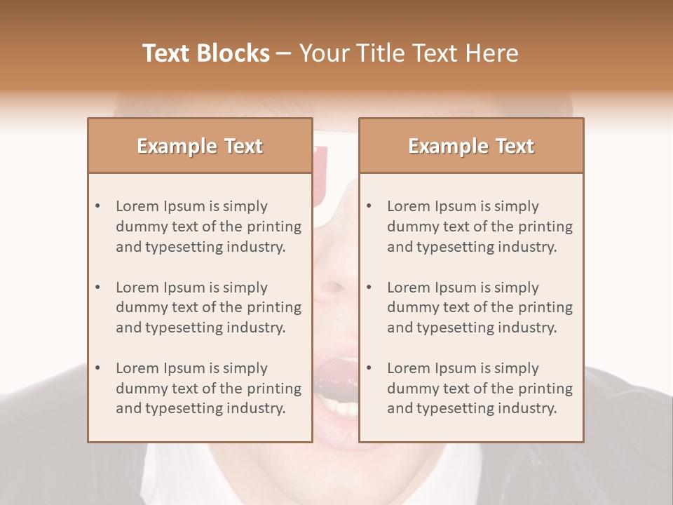 Spectator Expressive Fun PowerPoint Template
