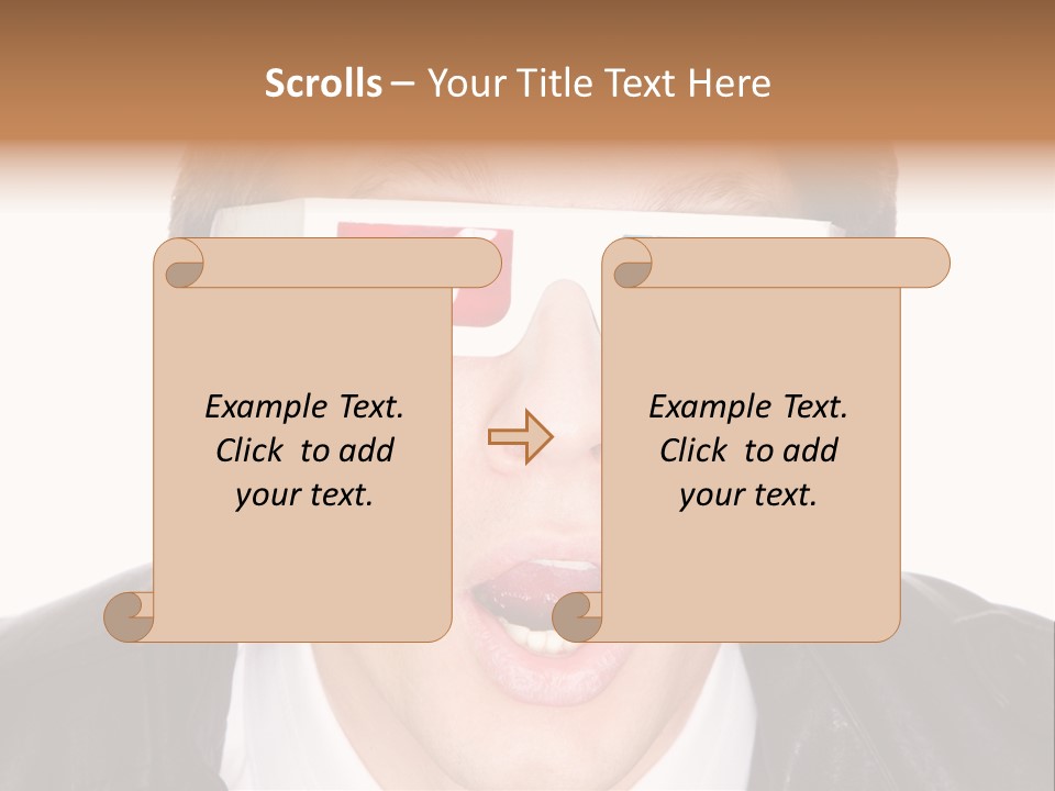 Spectator Expressive Fun PowerPoint Template