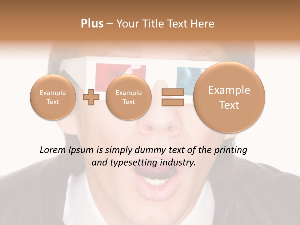 Spectator Expressive Fun PowerPoint Template