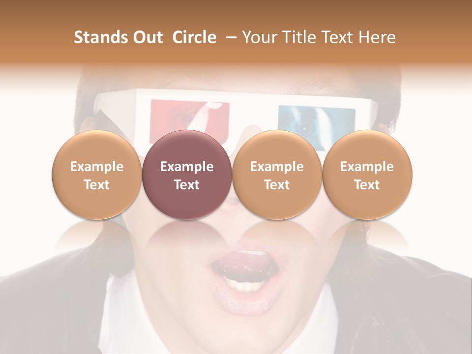 Spectator Expressive Fun PowerPoint Template