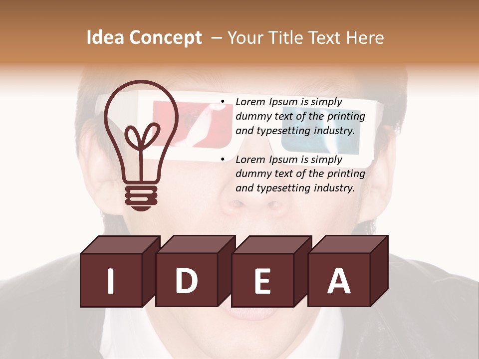 Spectator Expressive Fun PowerPoint Template