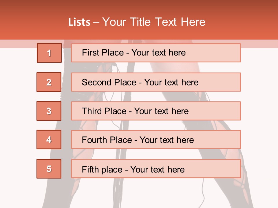 Whip Beauty Female PowerPoint Template