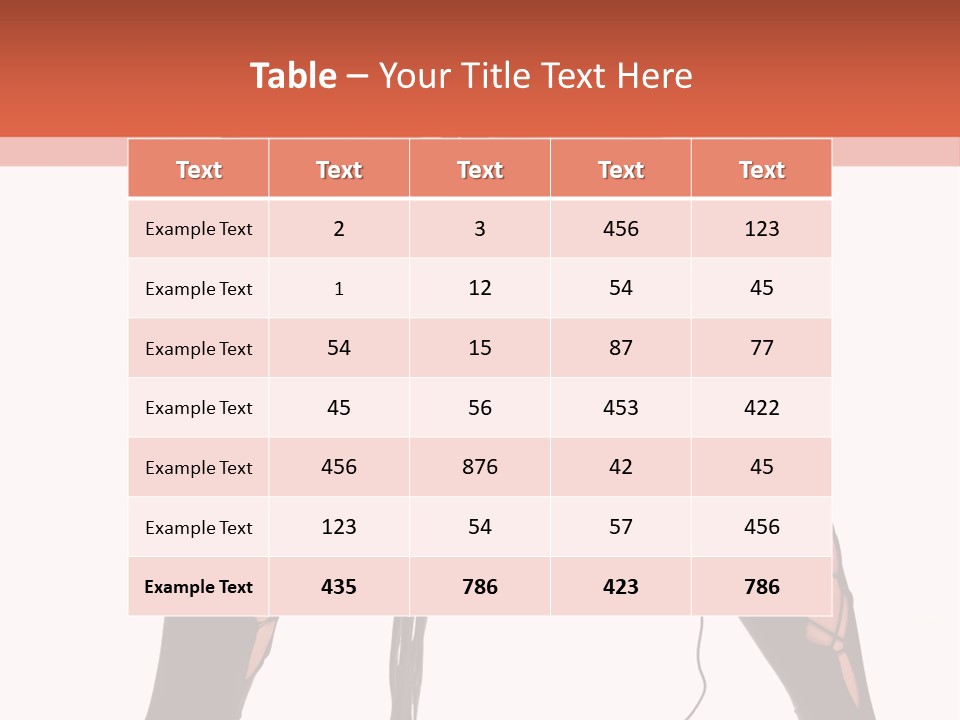 Whip Beauty Female PowerPoint Template