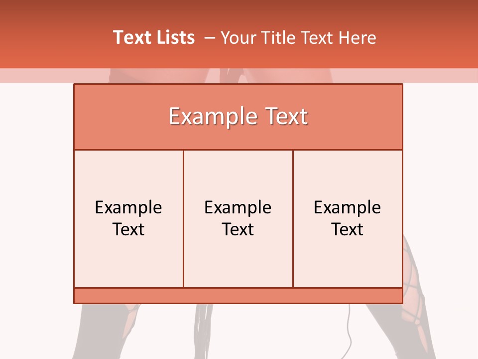 Whip Beauty Female PowerPoint Template