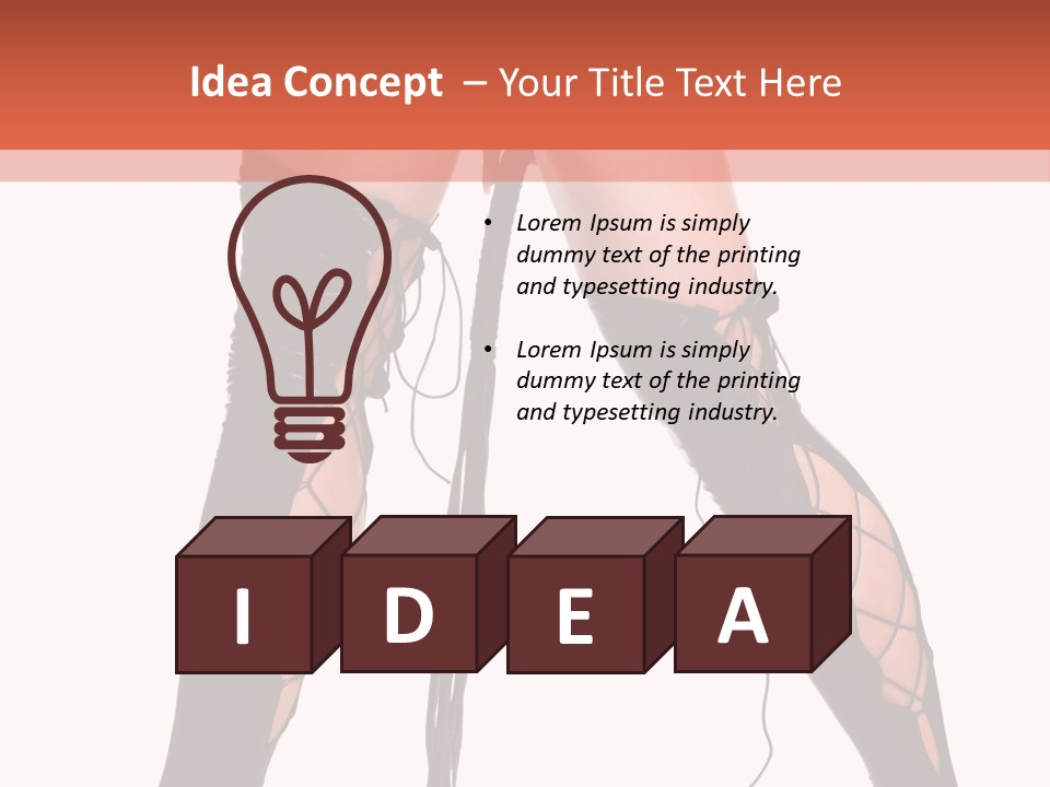 Whip Beauty Female PowerPoint Template