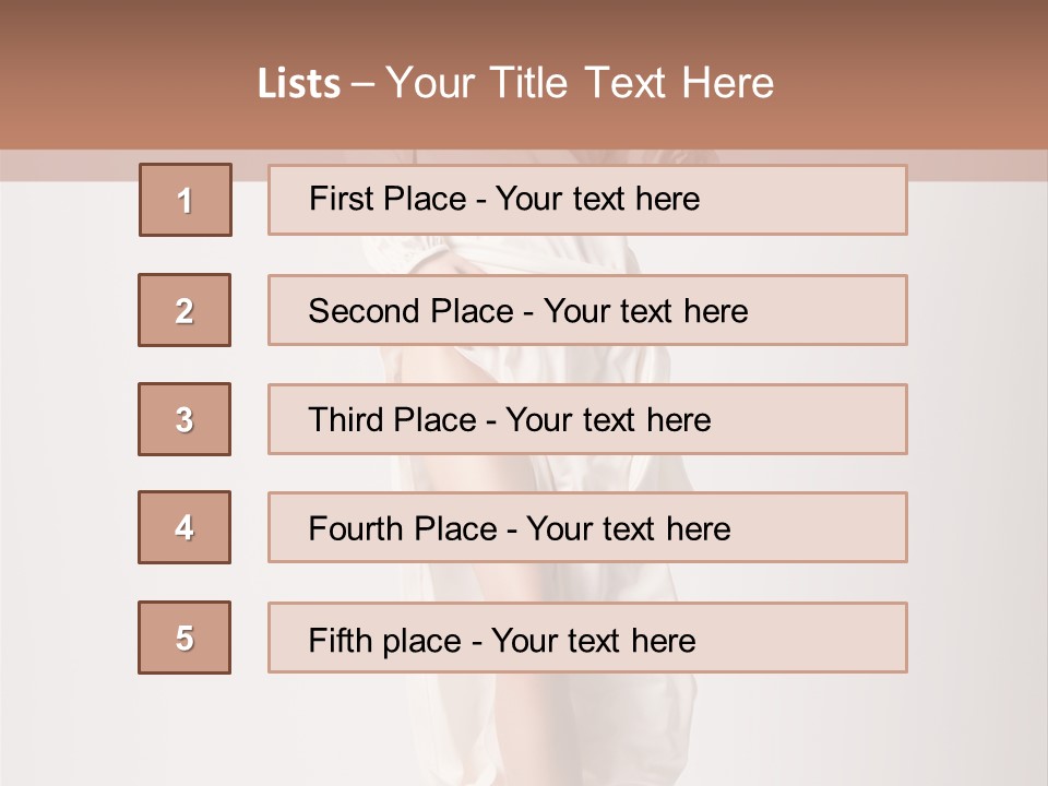 Provocative Hair Elegance PowerPoint Template
