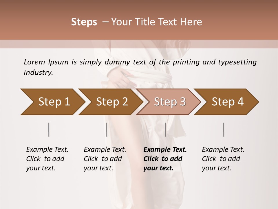 Provocative Hair Elegance PowerPoint Template