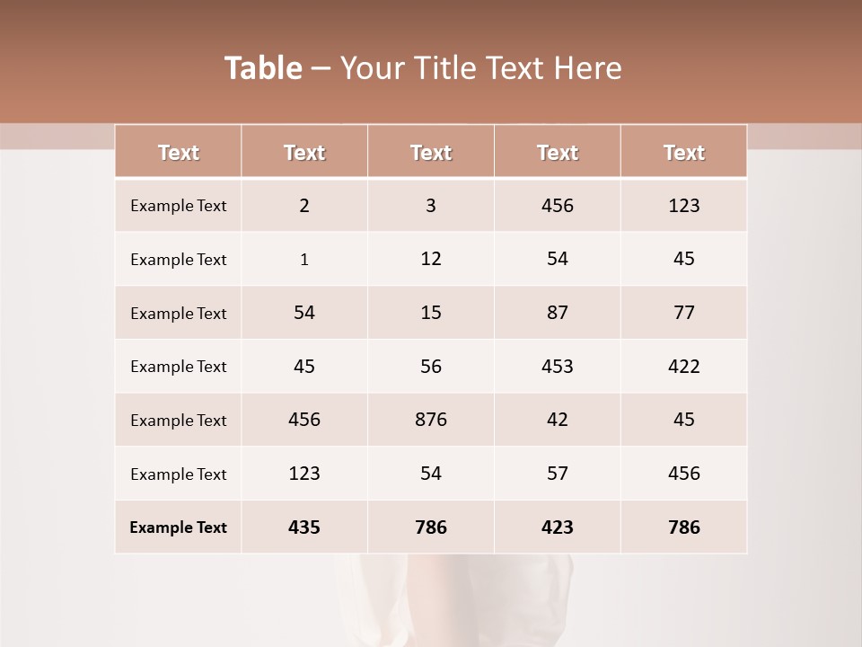 Provocative Hair Elegance PowerPoint Template