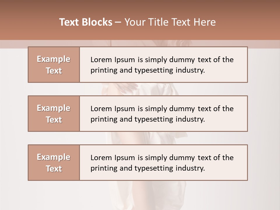 Provocative Hair Elegance PowerPoint Template