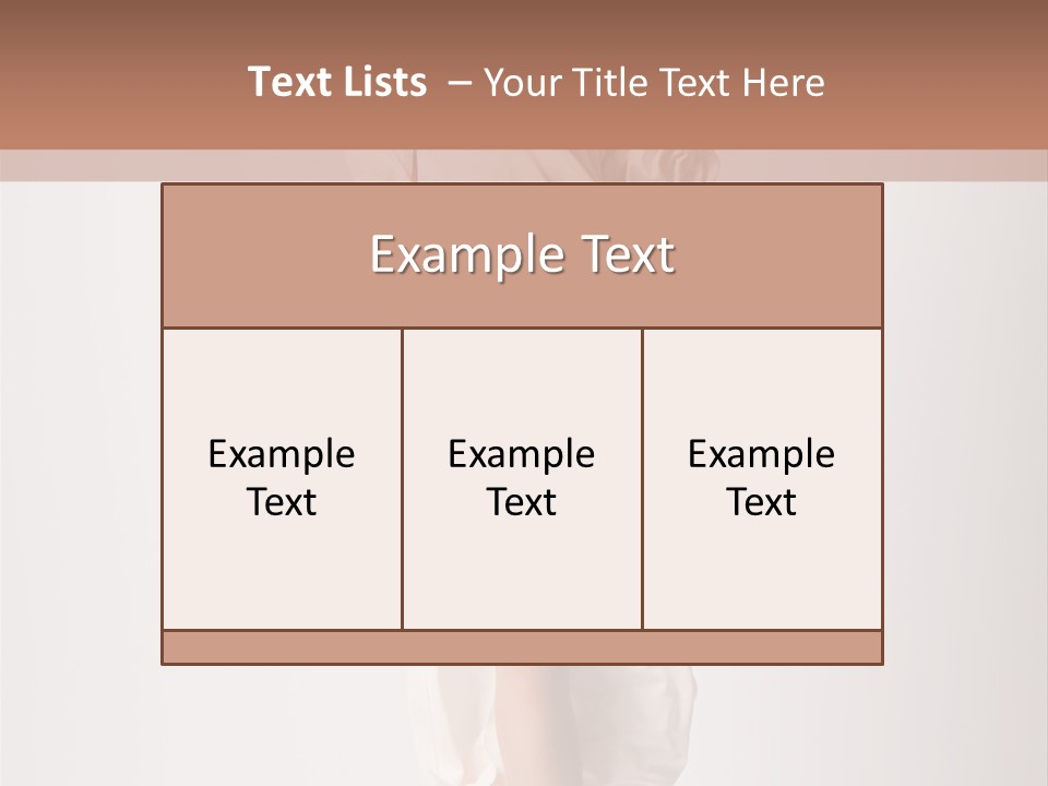 Provocative Hair Elegance PowerPoint Template