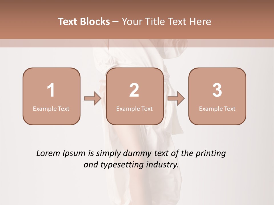 Provocative Hair Elegance PowerPoint Template