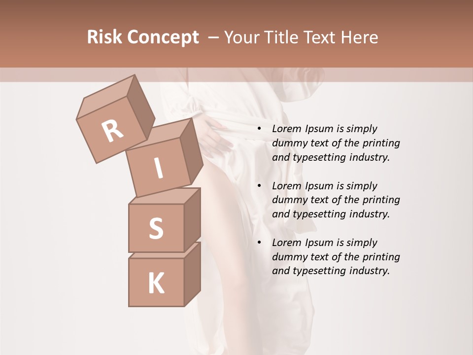 Provocative Hair Elegance PowerPoint Template