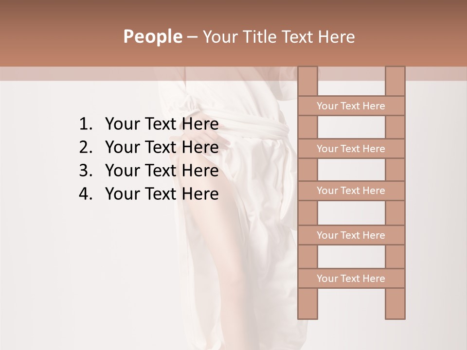 Provocative Hair Elegance PowerPoint Template