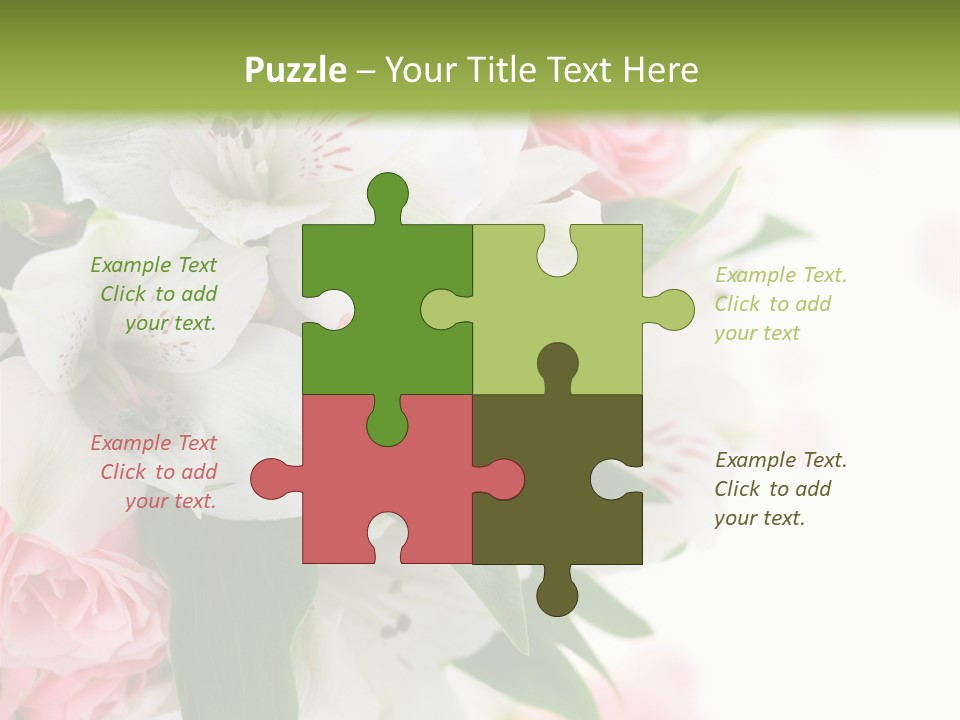 Shot Romantic Beautiful PowerPoint Template