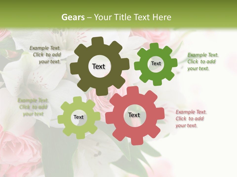 Shot Romantic Beautiful PowerPoint Template