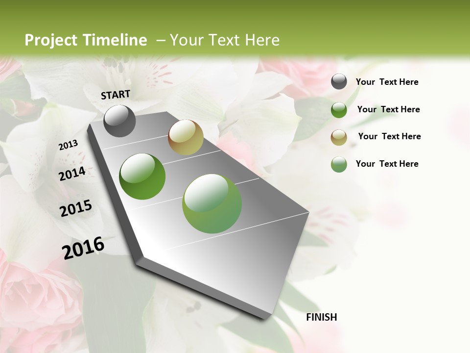 Shot Romantic Beautiful PowerPoint Template