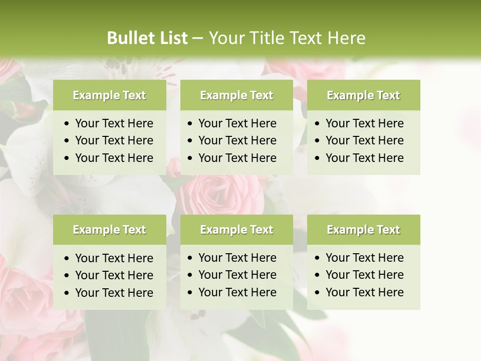 Shot Romantic Beautiful PowerPoint Template