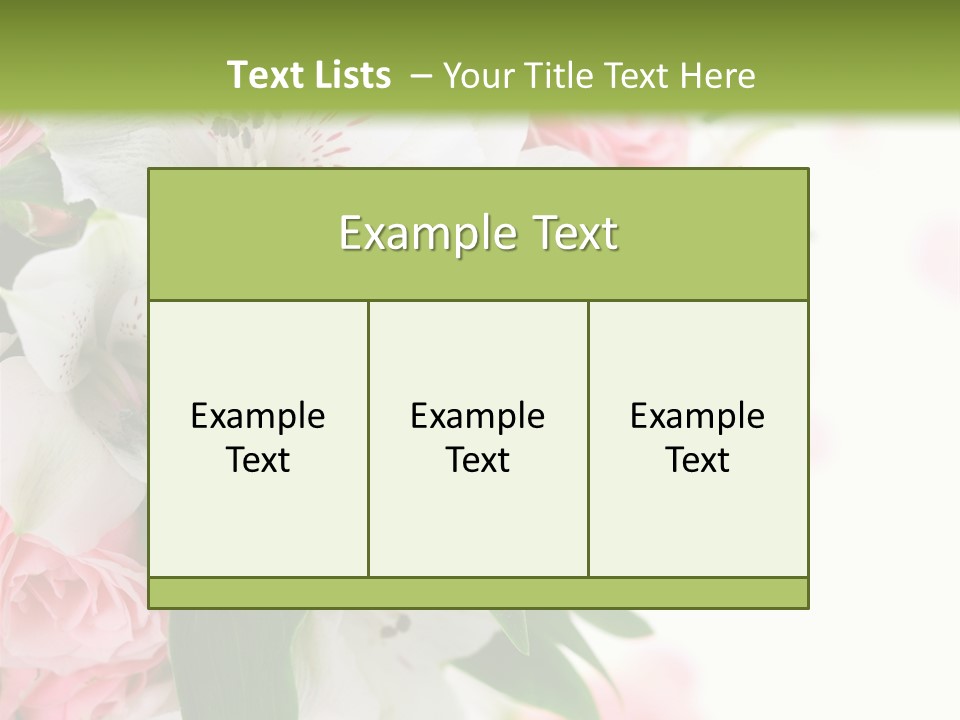 Shot Romantic Beautiful PowerPoint Template